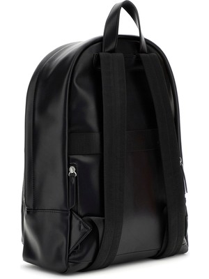 Guess Siyah Erkek Sırt Çantası Mılano Compact Backpack