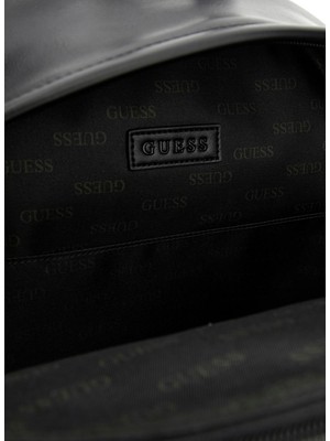 Guess Siyah Erkek Sırt Çantası Mılano Compact Backpack