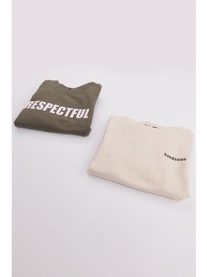 Harika Kids Erkek Çocuk Orta Kalınlıkta 2'li Paket Sweatshirt