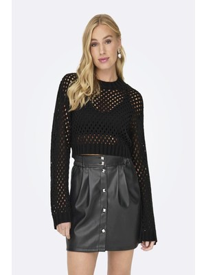 Fashion Friends Onlsmılla Short Pullover L/s Knt Noos