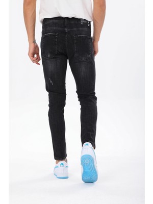 Shoppingdimoda Pamuklu Skinny Erkek Denim Kot Pantolon