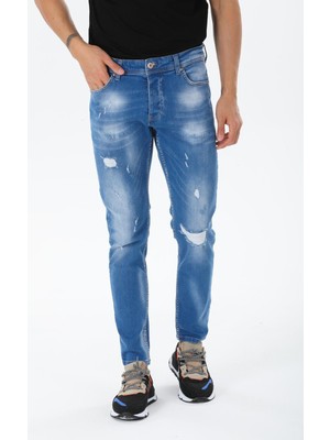 Shoppingdimoda Pamuklu Skinny Denim Erkek Kot Pantolon