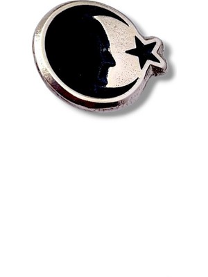 Yörük Tasarım Ay Yıldız Atatürk Yaka Rozeti