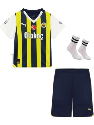 Yenteks Fenerbahçe Çubuklu Otokoç 23/24 Sezon  Çocuk Forma Takımı 4 Lü Set