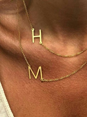 Sevsem Magazin Tek Isimli 925 Ayar Gümüş Kolye