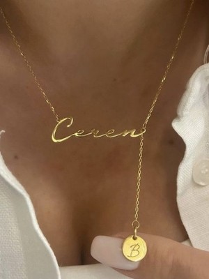 Sevsem Magazin Tek Isimli 925 Ayar Gümüş Kolye