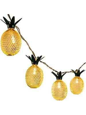 Lisinya Dekoratif Pilli Pineapple Ananas Pilli Şerit Led Işık (1 Metre)