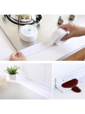 Lisinya Su Sızdırmaz Bant Lavabo Küvet Kenar Bandı (3.2m) (4767) - Lisinya