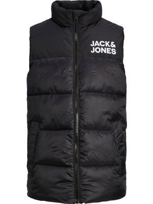 Jack & Jones Siyah Erkek Çocuk Mont 12236914