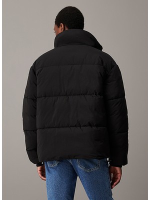 Calvin Klein Jeans Chenılle Puffer Siyah Erkek Mont J30j326101beh