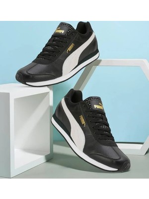 Puma Turin 3 Golazo Uniseks Günlük Spor Ayakkabı Siyah