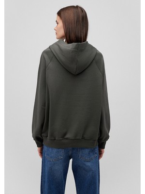 Mavi Kapüşonlu Yeşil SWEATSHIRT1S10210-86764