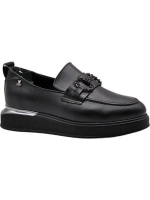 Venüs 2451401K Kadın Deri Loafer Ayakkabı