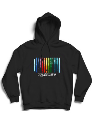 The Fame Coldplay, Banded, Rock Metal Müzik Grubu Pamuk Kapüşonlu Sweatshirt Hoodie