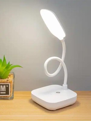 White Life Şarjlı Masa Lambası Dokunmatik LED 3 Kademeli Okuma Işığı Mini Masa Lambası Model 1961