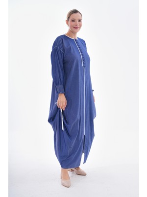 Gigitex Mavi Yandan Bağcıklı Spor Model Ferace