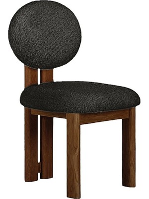 Gazzini Furniture Coco ıskandinav teddy natural ahşap bohem sandalye