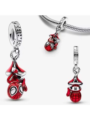 Hector Co Jewellery Marvel Asılı Örümcek Adam Sallantılı Charm