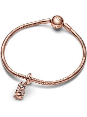 Hector Co Jewellery Işıltılı Kedi Sallantılı Charm