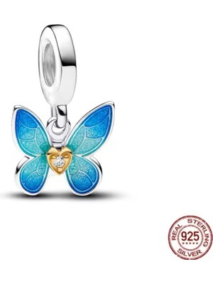 Hector Co Jewellery Kelebek Sallantılı Charm