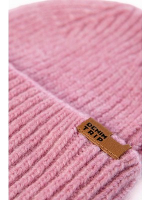 Denim Trip Beanie Regular Fit Pembe Bere