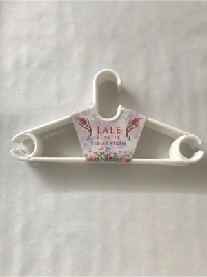 Plastik Elbise Askısı 12 Li ROYALEKS-L009