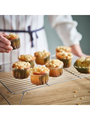 Muffin Kağıdı, Gri-Beyaz, 65 Adet