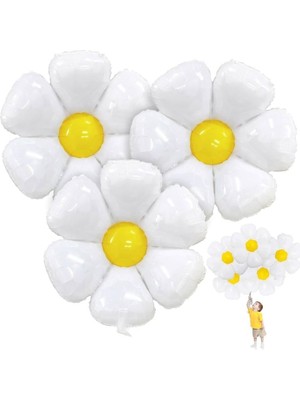 Parti Sürprizi Papatya Folyo Balon Büyük Boy 1 Adet