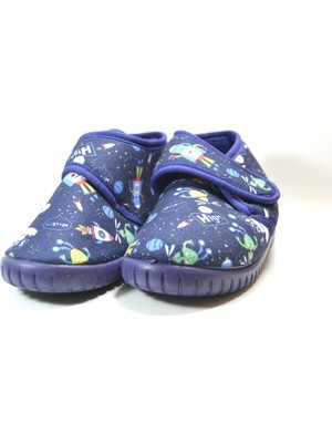 Onlo Ayakkabı CL.S99 Cırtlı Çocuk Kreş Panduf Ev Ayakkabı