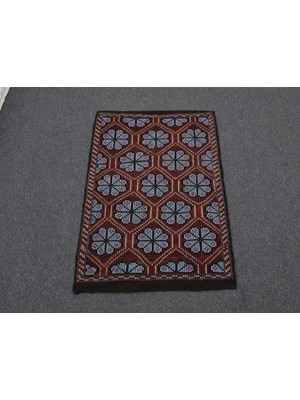 Zehra Abla Halı El Dokuması Otantik Çiçekli Karapınar Yörük Yün Cecim Kilim 5321