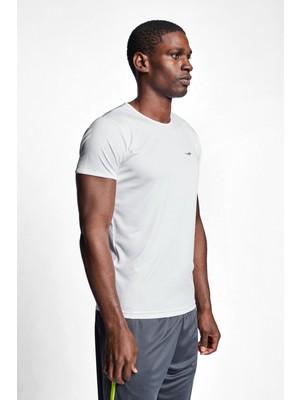 Lescon Beyaz Erkek Kısa Kollu T-Shirt 22S-1220-22B