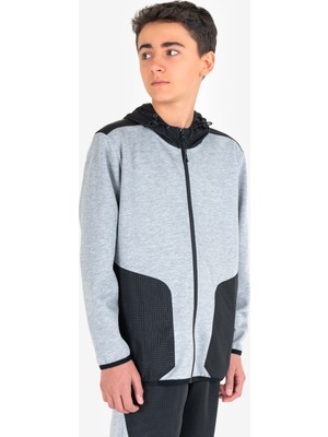 Lescon Grimelanj Çocuk Fermuarlı Kapüşonlu Sweatshirt 23N-3101