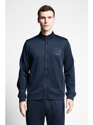Lescon Lacivert Erkek Fermuarlı Sweatshirt 23B-1110