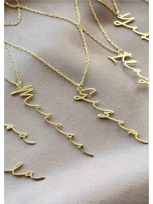 Sevsem Magazin Tek Isimli 925 Ayar Gümüş Kolye