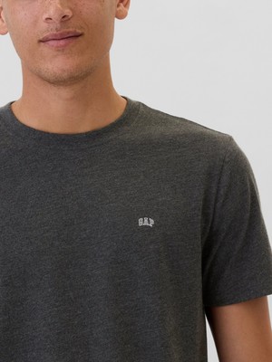 Gap Erkek Siyah  Logo Everyday Soft T-Shirt