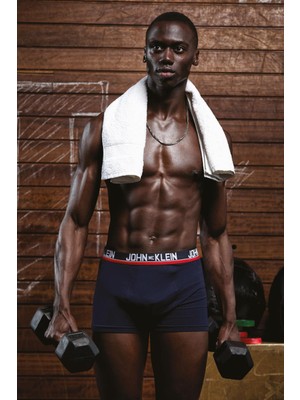 Cazibella Sportive Lastikli Erkek Boxer