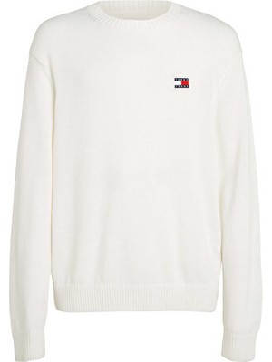 Tommy Hilfiger Erkek Tjm Reg Badge Kazak