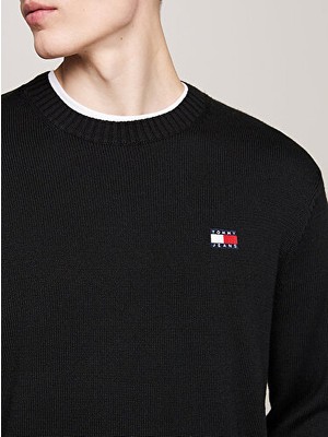 Tommy Hilfiger Erkek Tjm Reg Badge Kazak