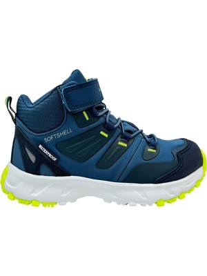 Buckhead Zyon High Çocuk Waterproof Bot Lacivert Düz Topuklu Rahat Taban Özellikli