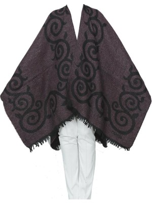 Bordo Renk Sarmaşık Model Panço