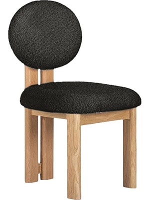 Gazzini Furniture Coco Iskandinav Teddy Natural Ahşap Bohem Sandalye