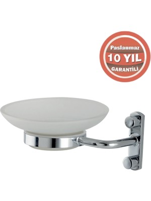 Çelik Banyo Paslanmaz Pirinç Vera Sabunluk