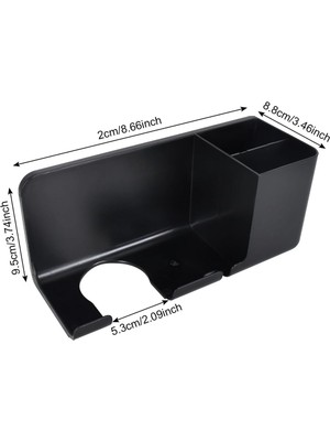 Busstier Duvara Monte Edilebilir Saç Kurutma Makinesi Tutucu - Pratik Banyo Organizeri, Depolama Çözümü