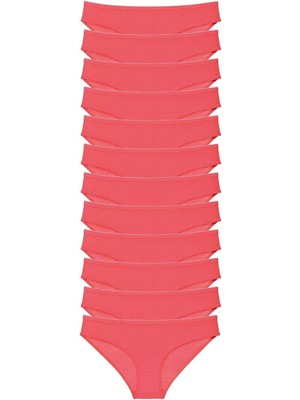 Miray Life 12 Adet Süper Eko Set Likralı Kadın Slip Külot Fuşya - EMY1441-1220