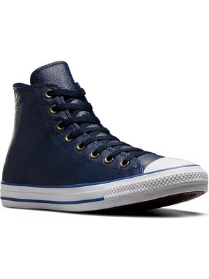 Converse Lacivert Erkek Deri Lifestyle Ayakkabı A08584C.401-CHUCK Taylor All Star H