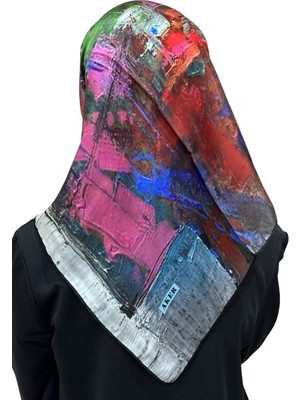 Aker Ipek Krep Saten Eşarp 8939701