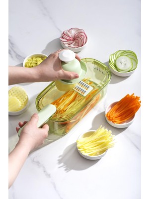 M'art Home Pinmoo All In One Sebze Doğrama Seti