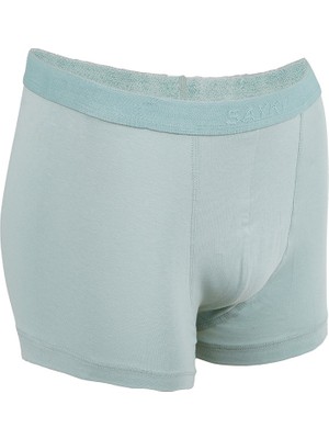 Mavi Pamuklu Boxer