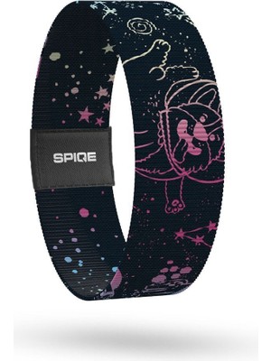 Out Of This World - Geri Dönüşümlü Unisex Elastik Baskılı Bileklik ve Hatırlatıcı Kart