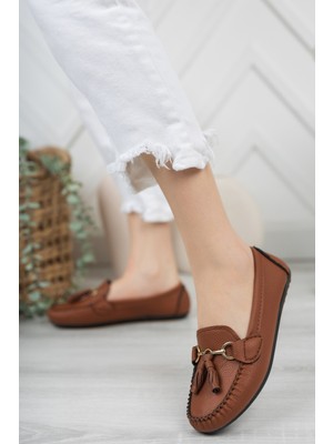 Khayt Tassel Casual Günlük Kadın Babet Ayakkabı